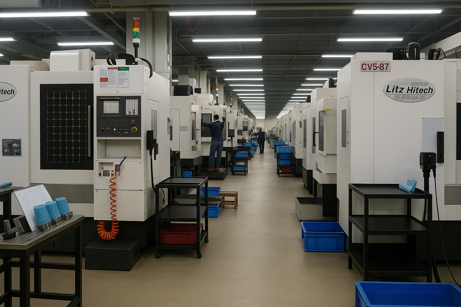 cnc machining workshop