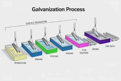 Steps of the Galvanization Process