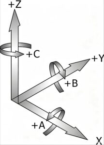 CNC Milling Machine Axes